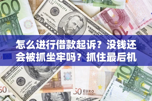济南怎么进行借款起诉？没钱还会被抓坐牢吗？抓住最后机会！