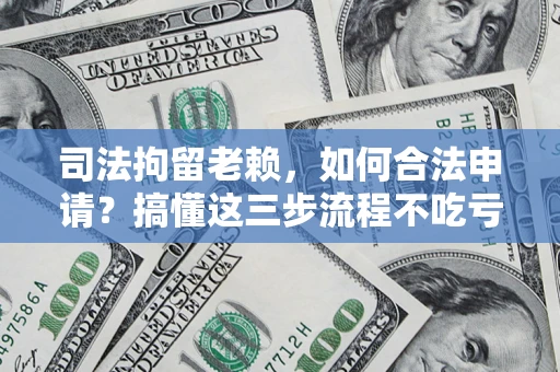 济南司法拘留老赖，如何合法申请？搞懂这三步流程不吃亏！