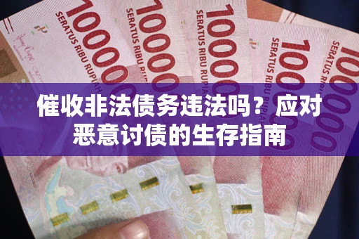 济南催收非法债务违法吗？应对恶意讨债的生存指南