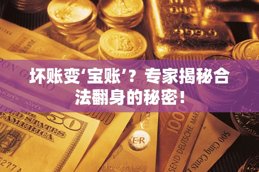 济南坏账变‘宝账’？专家揭秘合法翻身的秘密！