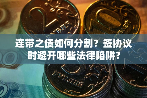 济南连带之债如何分割？签协议时避开哪些法律陷阱？