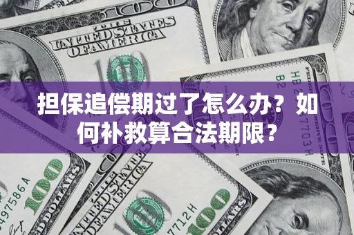 济南担保追偿期过了怎么办？如何补救算合法期限？