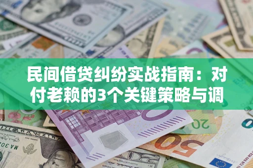 济南民间借贷纠纷实战指南：对付老赖的3个关键策略与调解盲区解析