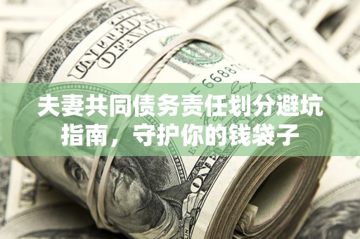 济南夫妻共同债务责任划分避坑指南，守护你的钱袋子