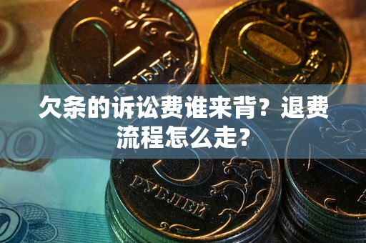 济南欠条的诉讼费谁来背？退费流程怎么走？